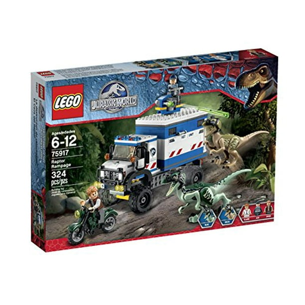 LEGO Jurassic World Raptor Saccage 75917