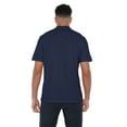 thumbnail image 3 of Peacemaker Symbol Cotton Polo Shirt, Navy, X-Large, 3 of 6