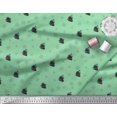 thumbnail image 2 of Soimoi Green Georgette Viscose Fabric Ship & Wheel Nautical Printed Craft Fabric by the Yard 42 Inch Wide, 2 of 3