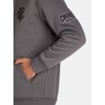 thumbnail image 3 of Crooks & Castles Men's Graphic Faux Shearling Zip Hoodie, Sizes XS-3XL, 3 of 4