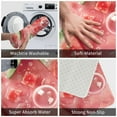 thumbnail image 6 of Salouo Refreshing Watermelon Slices Pattern Outdoor Indoor Sturdy Doormats 16’’×24’’, Anti Fatigue Soft Flannel Thick Door Mat,Non-Slip Rectangle Rug Cushion, 6 of 7