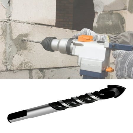 

Joernso 3-12mm Drill Bit Harder High-strength Large Bite Area Sturdy Triangle Drill Twist Bit for Ceramic