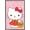 Barnwood Framed Version, variant on Hello Kitty: 2017 Spring - Spring Dress and Basket Wall Poster, 22.375" x 34"