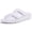 White, variant on Litfun Women's Slide Sandals with Adjustable Buckles Summer Arch Support Beach Sandals, Black