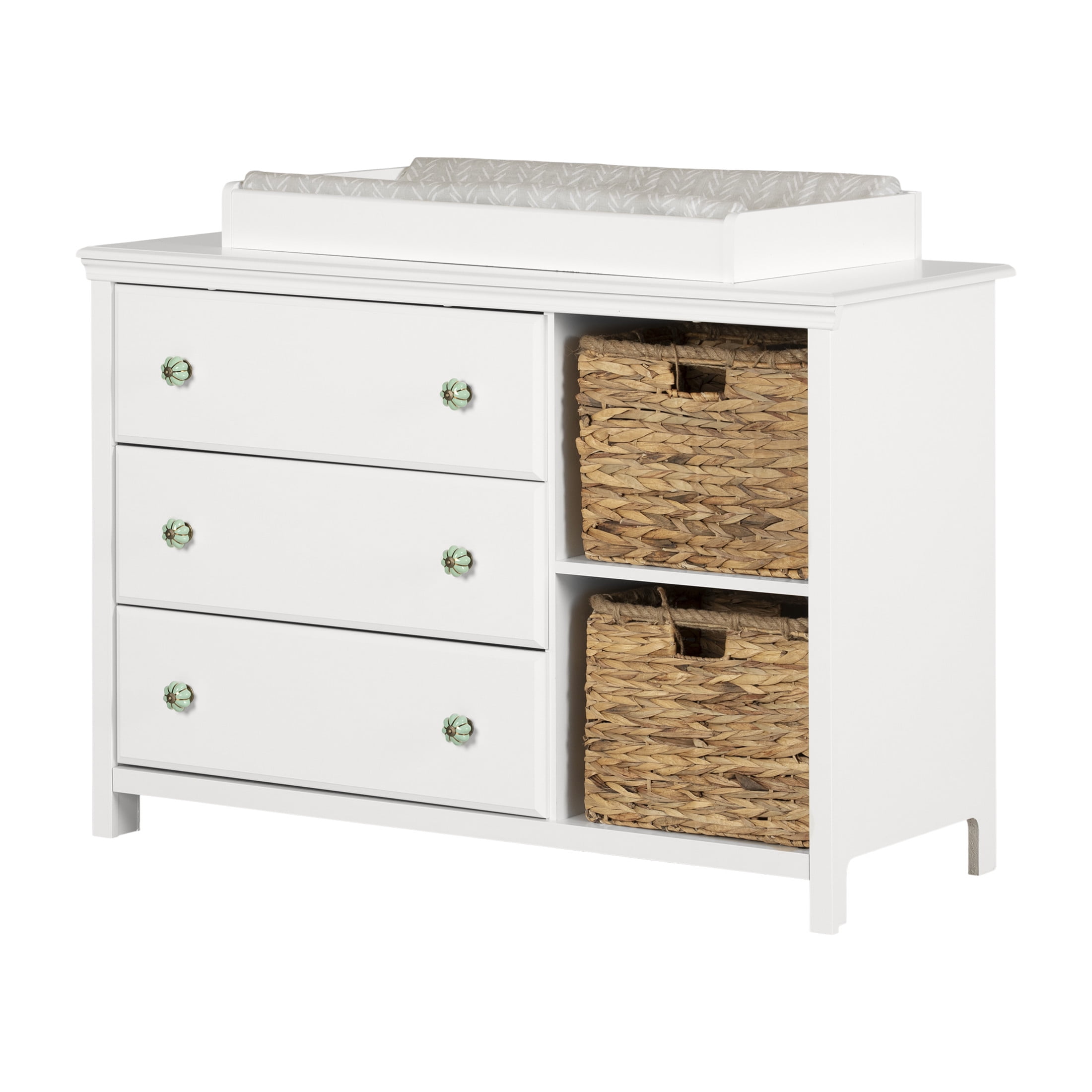 South Shore Balka, Bohemian Harmony Changing table,  White