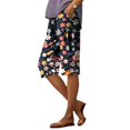 thumbnail image 1 of Pantalones cortos domirica para mujer, casual, algodón y poliéster, primavera y otoño, 1 of 2