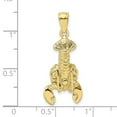 thumbnail image 3 of 10K Moveable Lobster Charm 10K7873, 3 of 4