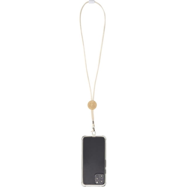 Floso Adhab Bamboo Details Phone Holder Lanyard