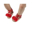 thumbnail image 7 of Meihuid Baby Girls Sandals, Floral Patchwork Strap Non-Slip Flat Shoes, 7 of 7