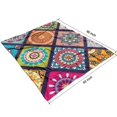 thumbnail image 3 of Multicolor Ethnic Mandala Pattern Blanket,Comfortable Soft Lamb Wool Throw Blanket,All Season,Warm Lightweight Blankets for Sofa Bed Couch Living Room Chair,50"x60", 3 of 4