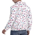 thumbnail image 6 of Haiem Rabbit Eating Patterned Men's Hoodie with Kangaroo Pocket - Ideal Pullover Sweatshirt for Daily Wear, Travel, and Home-3X-Large, 6 of 7
