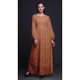thumbnail image 4 of Bimba Robe Maxi d'Été Décontractée pour Femmes en Georgette Mousse à Imprimé Floral de Roses et de Renoncules, Longue, Taille Élastique - Moyen, 4 of 5