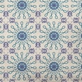 thumbnail image 2 of Simply Daisy 16" x 16" Sun Tile Indoor/Outdoor Polyester Throw Pillow, Autumn Blue, 2 of 3