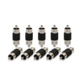 thumbnail image 3 of Rca Male To Male Rca Coupler Connector(4pcs, Black), 3 of 5