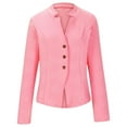 thumbnail image 6 of Endives Women's Shirts New Button Patterned Small Suit Jacket During The New School Season, 6 of 8