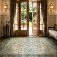 thumbnail image 5 of Lahome Decor 5'x7' Floral Area Rug for Living Room ,Area Rug 5x7ft ,Non Slip Machine Washable Rugs ,Vintage Rug Low Pile Boho Bird Rug for Bedroom Dining Room Office Farmhouse,Light Green, 5 of 10
