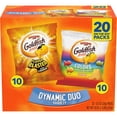 thumbnail image 3 of Goldfish Cheddar Cheese Snack Packs 20 Count 1 oz On The Go Box & Goldfish Dynamic Duo Colors Crackers Xtra Cheddar Snack Packs 20 Count 0.9 oz Variety Pack Bundle with Free Bowl by OMA, 3 of 5