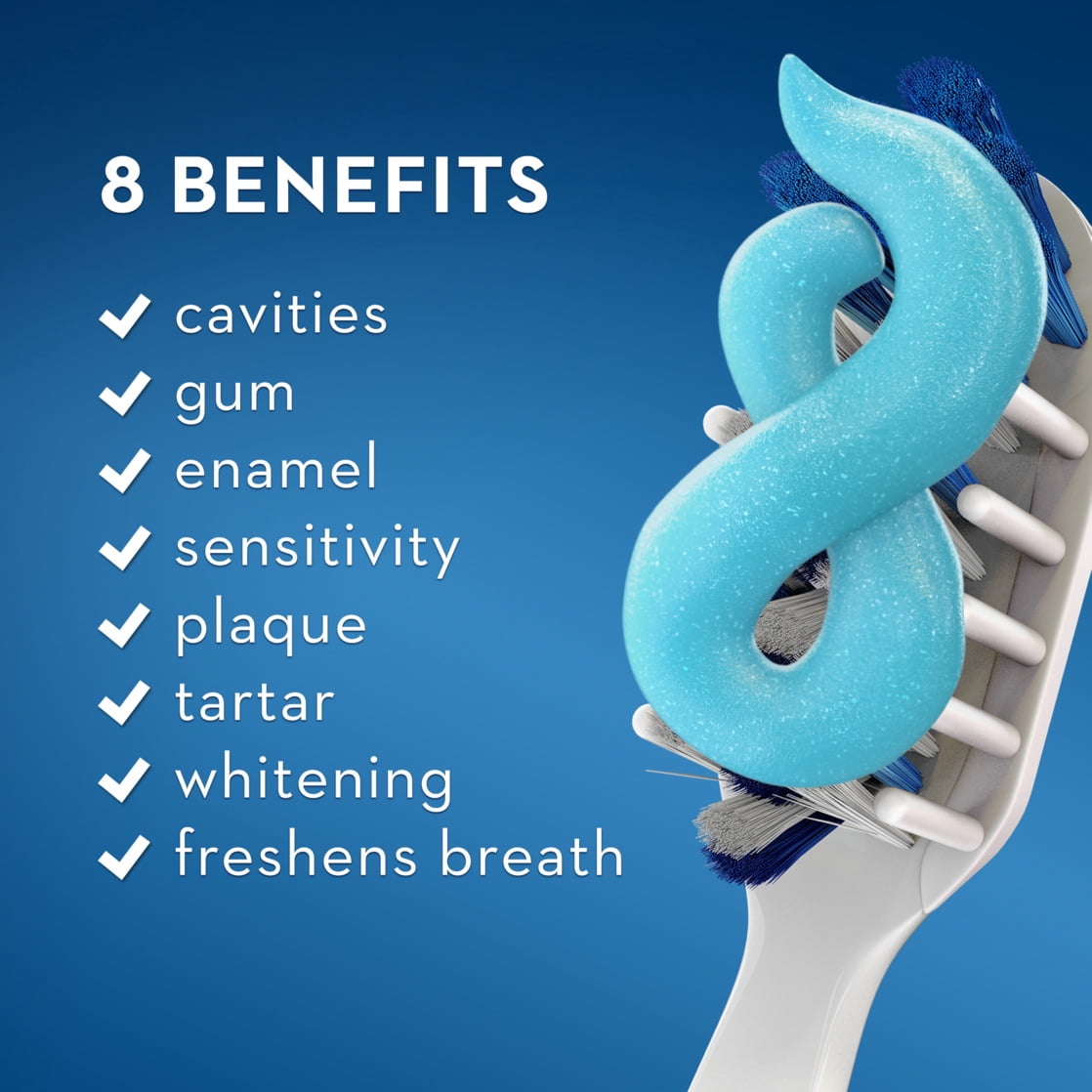 (6 pack) Crest Pro-Health Clean Mint Toothpaste, 4.3 oz, 4 Pack