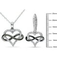 thumbnail image 2 of Everly Women's Diamond Sterling Silver Jewelry Set, 2 of 4