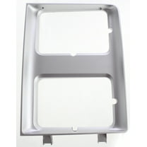 Replacement 6761 Headlight Door Compatible For 1987-1988 Chevrolet Blazer 1985-1988 GMC Jimmy Right Passenger Silver