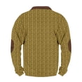 thumbnail image 4 of Blusas y camisas de manga larga con cuello redondo Sudadera con capucha de cuello redondo para hombre Jersey estampado Blusa de poliéster de manga larga para hombre, 4 of 4