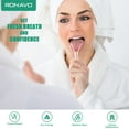 thumbnail image 3 of RONAVO Tongue Scraper (2 Pack), Tongue Cleaner Cure Bad Breath, Tongue Cleaners Stainless Steel, Metal Tongue Scrapers for Adults Fresher Breath in Seconds, 3 of 4
