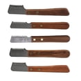 thumbnail image 1 of Left Hand Dog Grooming Coat Stripping Knife Stripper Trimmer Tool Wooded Handle (21 Tooth Coarse), 1 of 1