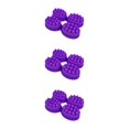 thumbnail image 3 of Billuyoard Ellipse Silicone Massage Soap Mold 4 Cavities 3D Making Soaps Nonstick Type1 NO1, 3 of 6