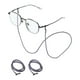 thumbnail image 1 of Uxcell 6 Pcs Correa de Gafas de Cuero, Cadena de Gafas para Mujeres y Hombres, Elegantes Cadenas de Lanyard para Gafas de Sol, Sujetadores Antipérdida para Gafas, Morado, 1 of 7