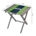 thumbnail image 2 of Imperial Gray Seattle Seahawks Folding Adirondack Table, 2 of 3