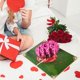 thumbnail image 5 of Tarjeta de aniversario , tarjeta de boda de flor de melocotón, tarjeta de aniversario de , tarjeta de felicitación de Valentín, 5 of 9