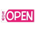 thumbnail image 1 of Now Open 13 oz Banner 13 oz Vinyl Banner With Metal Grommets, 1 of 4