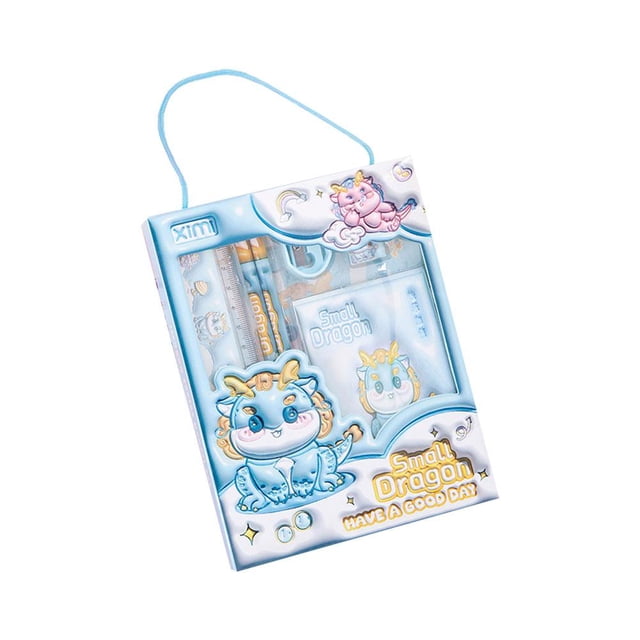 Stationery Set Primary School Children Learning Stationery Box Study Kindergarten Gift