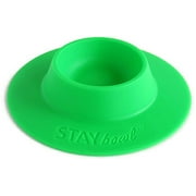 STAYbowl Tip-Proof Ergonomic Pet Bowl for Guinea Pig and Other Small Pets, 1/4-Cup Small Size, Spring Green