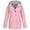 #2-Pink, variant on Patlollav Womens Rain Jacket Outdoor Plus Size Coat Waterproof Windproof Outwear