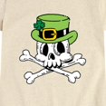 thumbnail image 2 of Instant Message - Leprechaun Skull Toddler Short Sleeve Graphic T-Shirt, 2 of 5