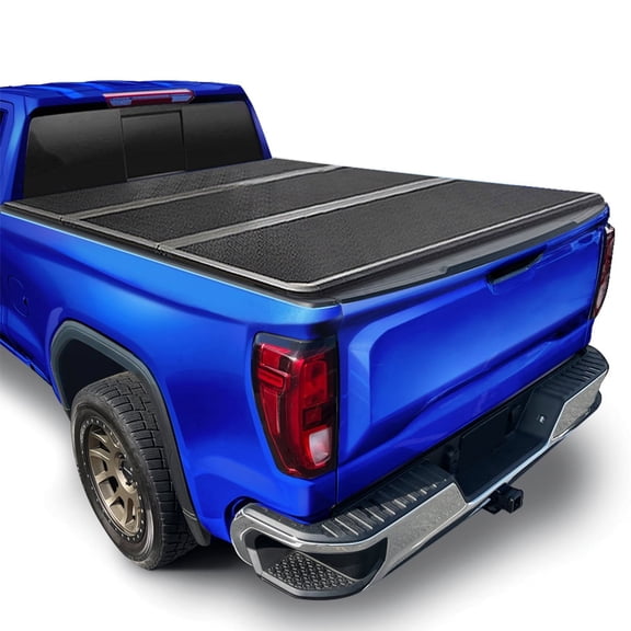 Tyger Auto T5 Tri-Fold Alloy Hardtop Truck Bed Tonneau Cover Compatible with 2019-2025 Chevy Silverado GMC Sierra 1500 (Not Fit 19 LD; 19-25 Classic) | 6'7" (79") Bed | TG-BC5C3054