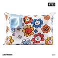thumbnail image 3 of Funda de almohada de satén Kitsch x BT21 (Koya) para cabello y piel, 3 of 9