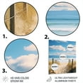 thumbnail image 3 of Designart "Bathing in the Ocean II" Nautical & Beach Metal Wall Art Prints, 3 of 5