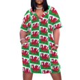 thumbnail image 1 of Bandera galés - Vestido con tirante y dragón rojo de Gales vestido de hada vestidos de playa para mujer estilo de vestidos, 1 of 7