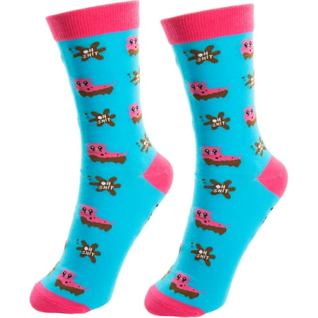 

Shit Happens - M/L Unisex Cotton Blend Sock