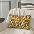 thumbnail image 5 of Naloa Kittens With Maple Leaves Pillowcase, Throw Pillowcase, Wrinkle-Free, Stain-Resistant with Hidden Zipper for Bedroom Sofa-14"x20", 5 of 6