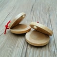 thumbnail image 2 of MasteelfCA 4Pcs Castanets Percussion Musical Instruments Education Toys (Assorted Color), 2 of 7