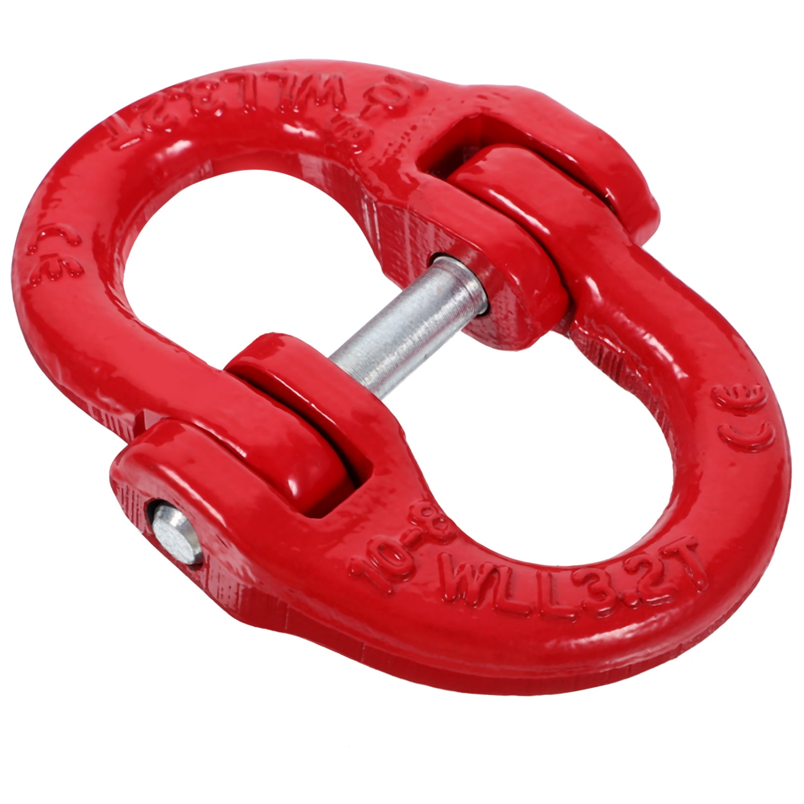 Masteelf 2pcs Trailer Safety Chain Connector Mechanical Coupling Link Load Coupler for Lifting Sling