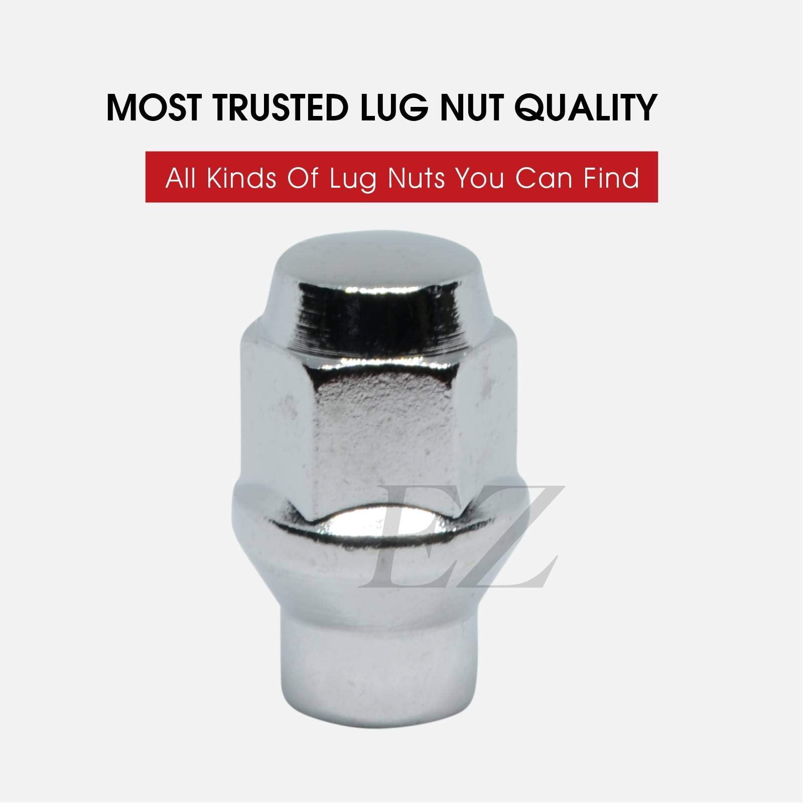 20 ET Bulge Conical Lug Nuts 7/16"-20 with Offset Washers 5/16" Shank 0.62" Dia 1.4" Length