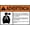 Warning Sign 2, variant on Spanish Security Screening Required To Enter - 8"x12" Aluminum Tin Warning Sign for Home, Outdoor Garden, Facility, Office