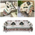 thumbnail image 4 of Guanhe Self-Driving Ethnic Style Thick Tent Sofa Blanket With Fringe Design, Picnic Rug 59x35 Inch, 4 of 7