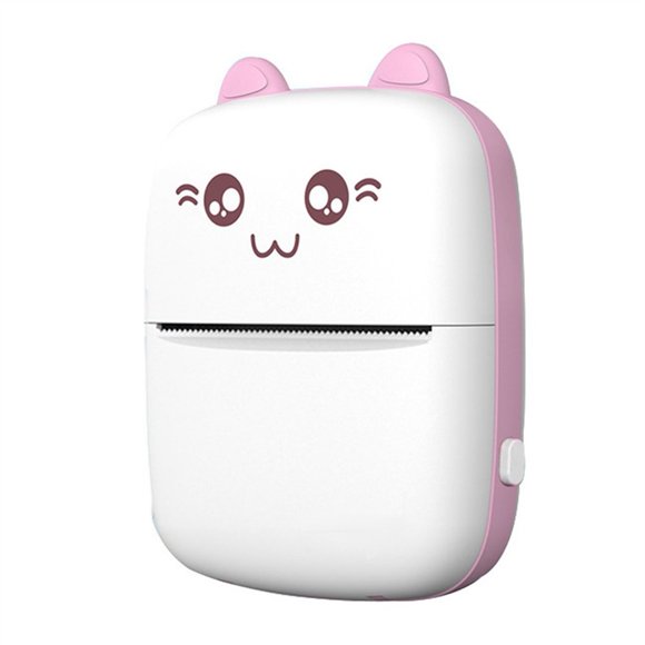Handheld Mini Thermal Printer Mobile Phone Wireless Photo Memo Wrong Question Printer With 1 Roll Printing Paper ,Multi-Format Printing