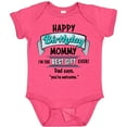 thumbnail image 3 of Inktastic Happy Birthday, Mommy I'm the Best Ever in Blue Boys or Girls Baby Bodysuit, 3 of 5