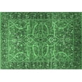 thumbnail image 1 of Ahgly Company Indoor Rectangle Oriental Emerald Green Industrial Area Rugs, 7' x 10', 1 of 4